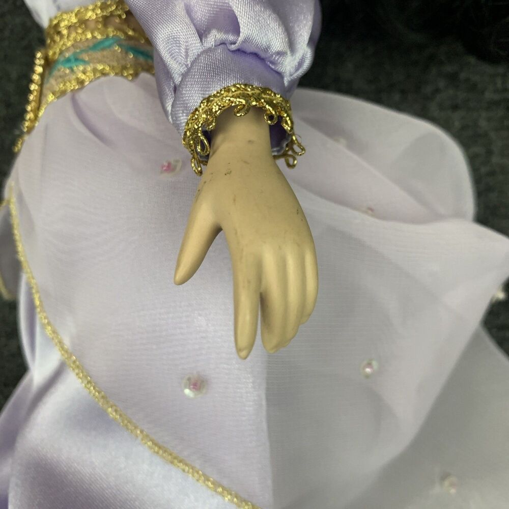 Disney Aladdin Princess Jasmine & Princess Ariel Keepsake Porcelain Doll 2003 - Picture 5 of 15